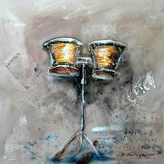 Musical Instrument oil painting